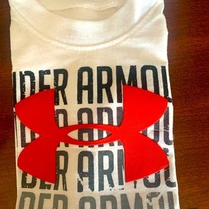 12 month under Armoir tee shirt. Short sleeve